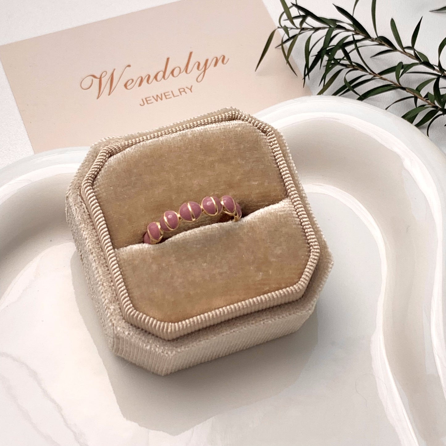 PURPLE OPEN RING(复制)