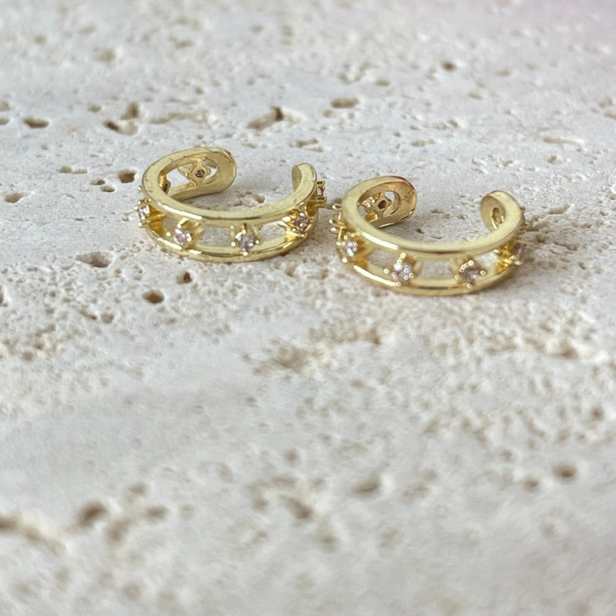 STAR EAR CLIP EARRINGS