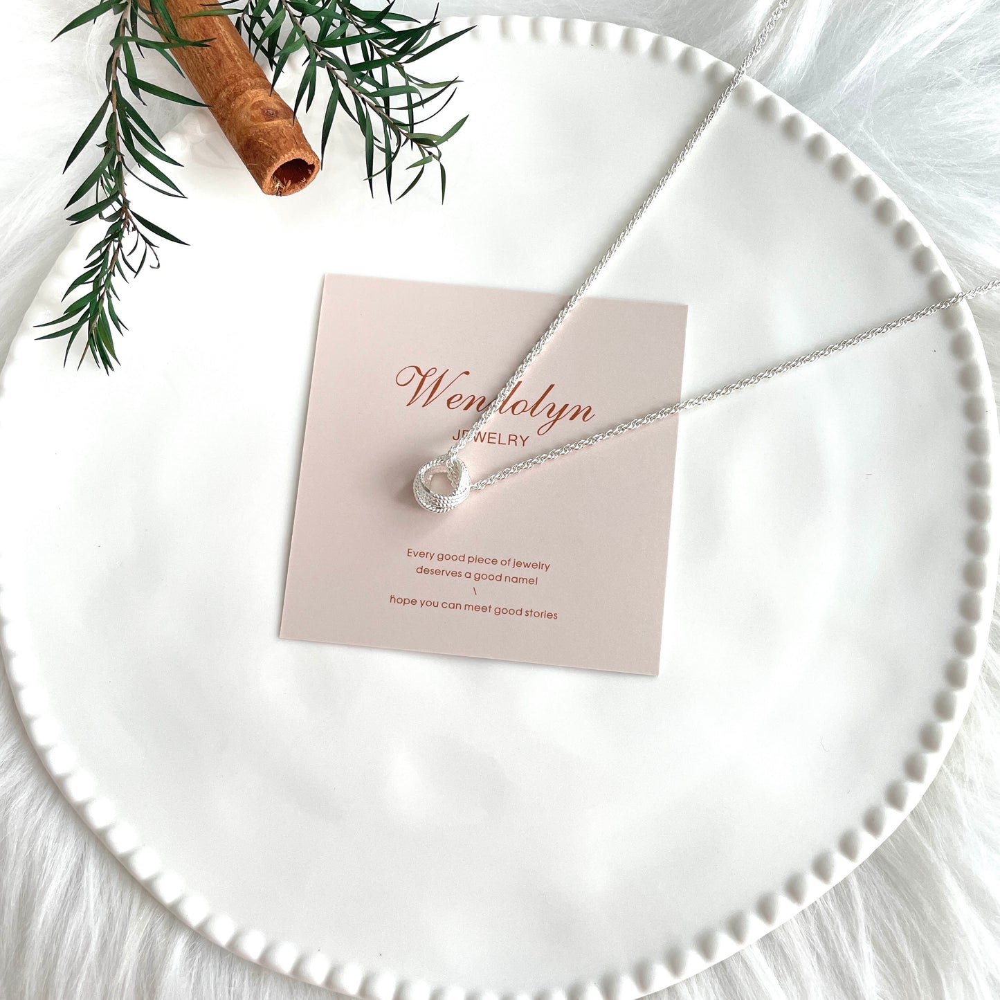 Sliver Diamond Necklace