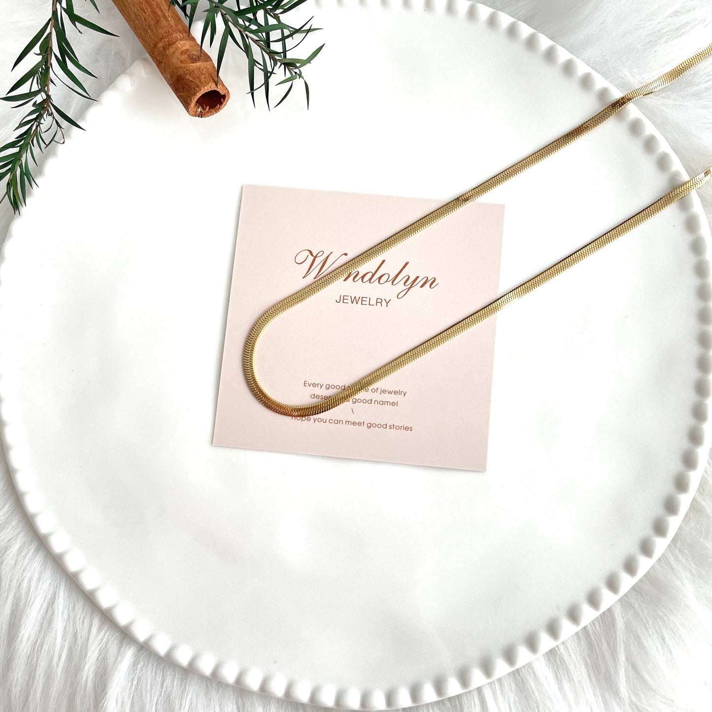 Golden Snake Necklace