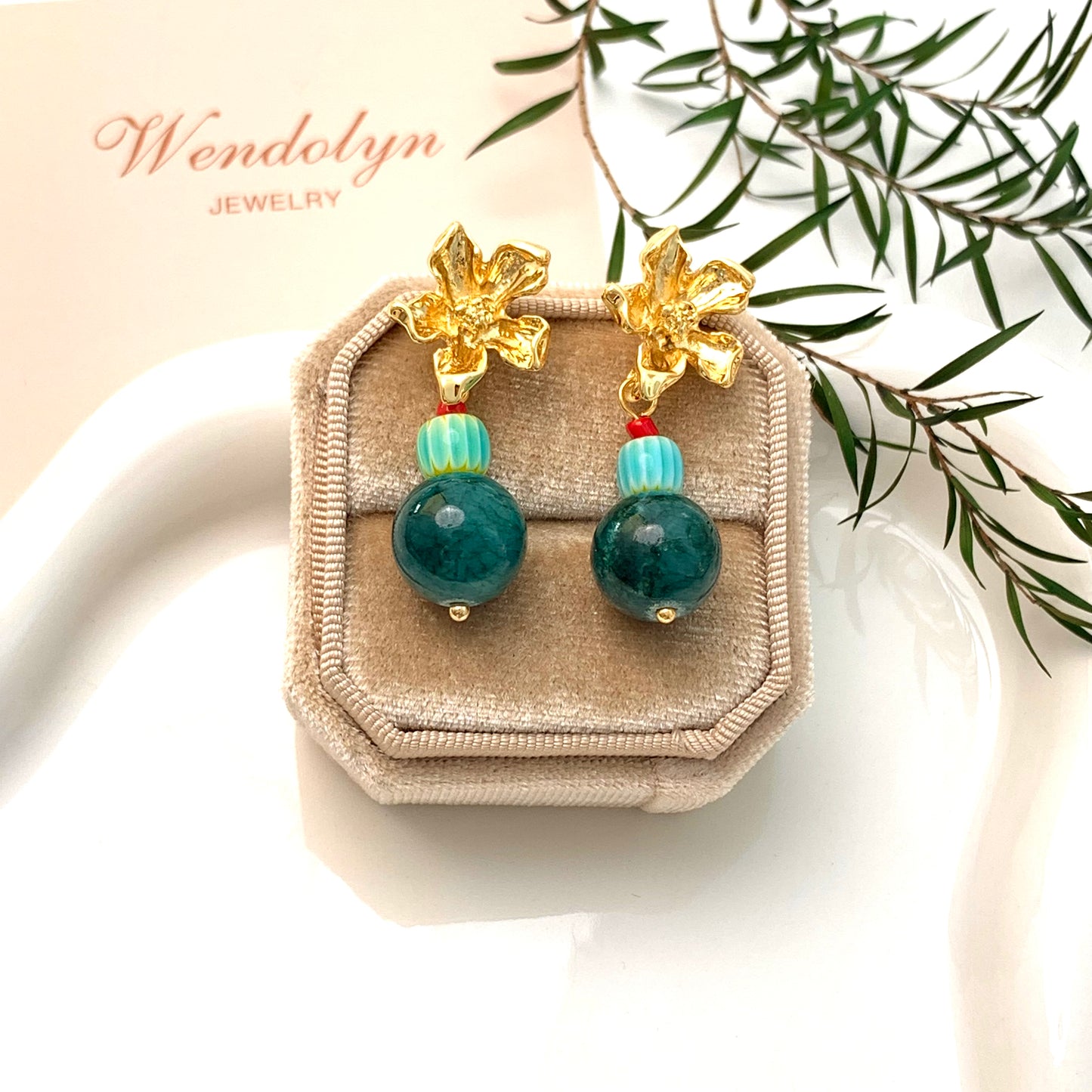 GOLDEN LEAVES EARRINGS