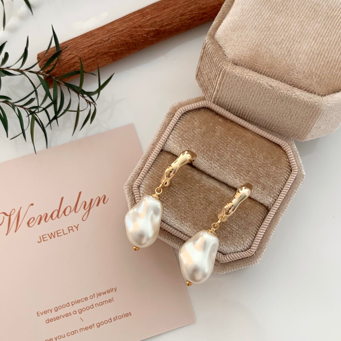 Pearl Drop Earrings