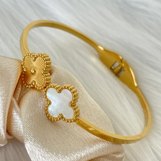 DOUBLE CLOVER BRACELET