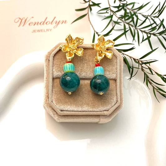 GOLDEN LEAVES EARRINGS