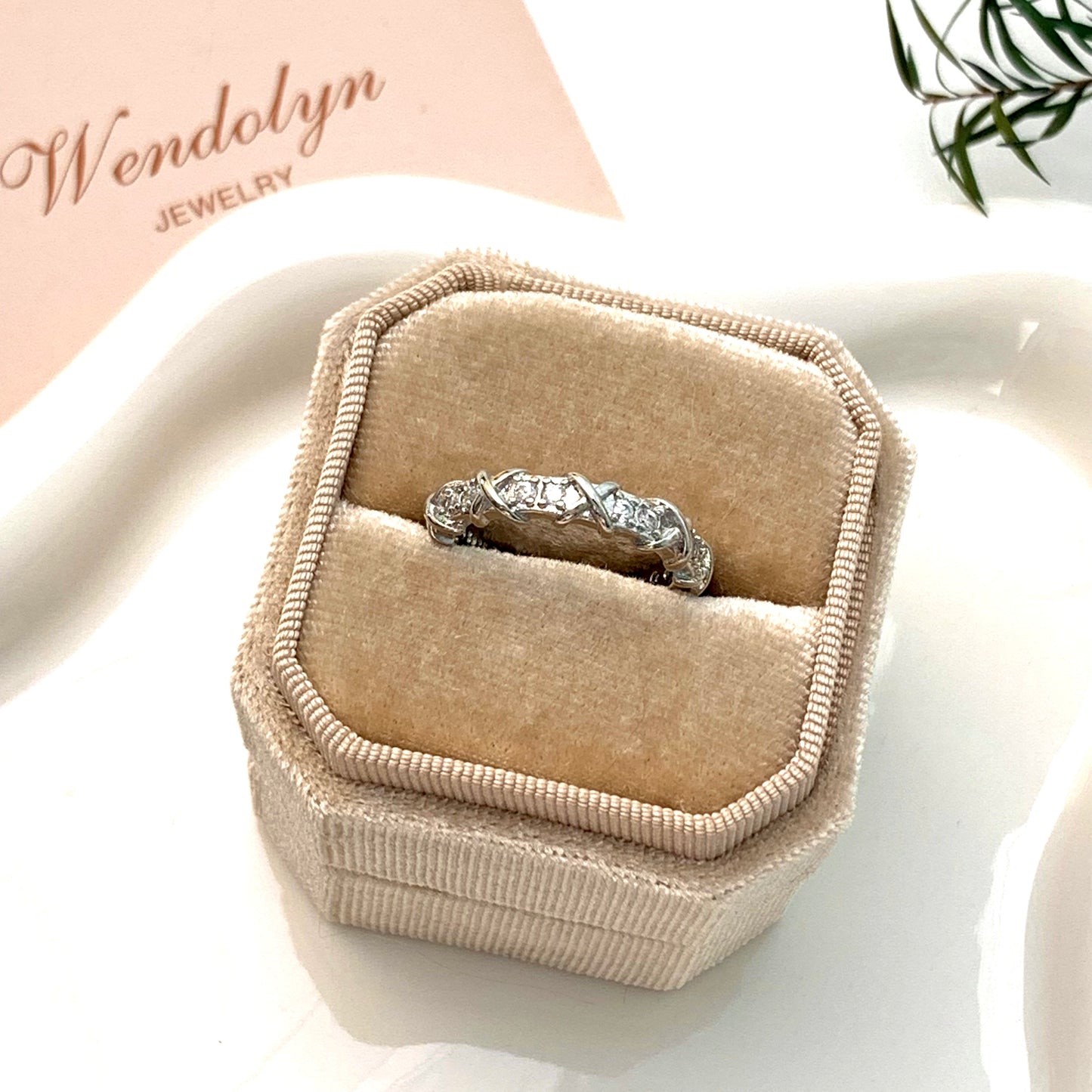 SLIVER X ZIRCON OPEN RING