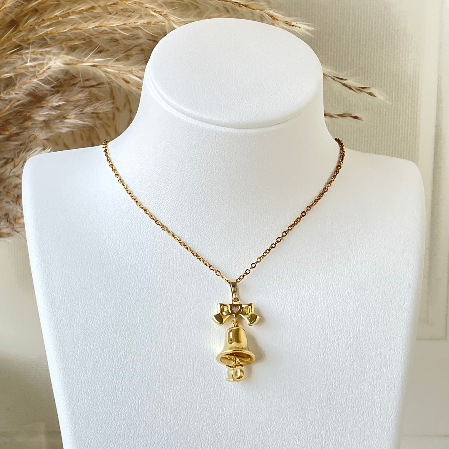 DIAMOND BELL NECKLACE