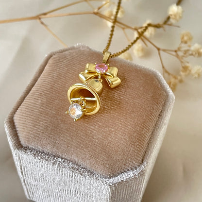 DIAMOND BELL NECKLACE