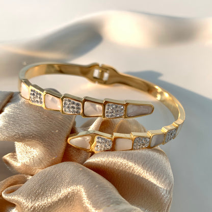 Serpent's Charm Bracelet