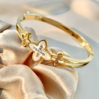 Golden Clover Brilliance Bracelet