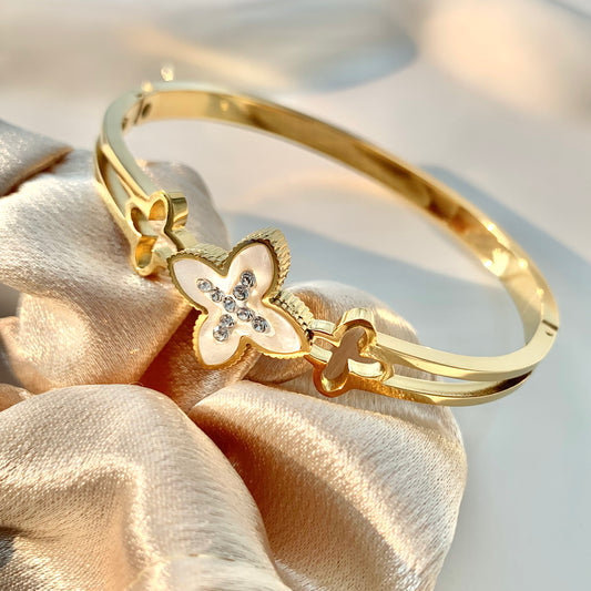 Golden Clover Brilliance Bracelet