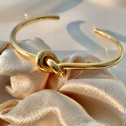 Golden Knot Titanium Bracelet