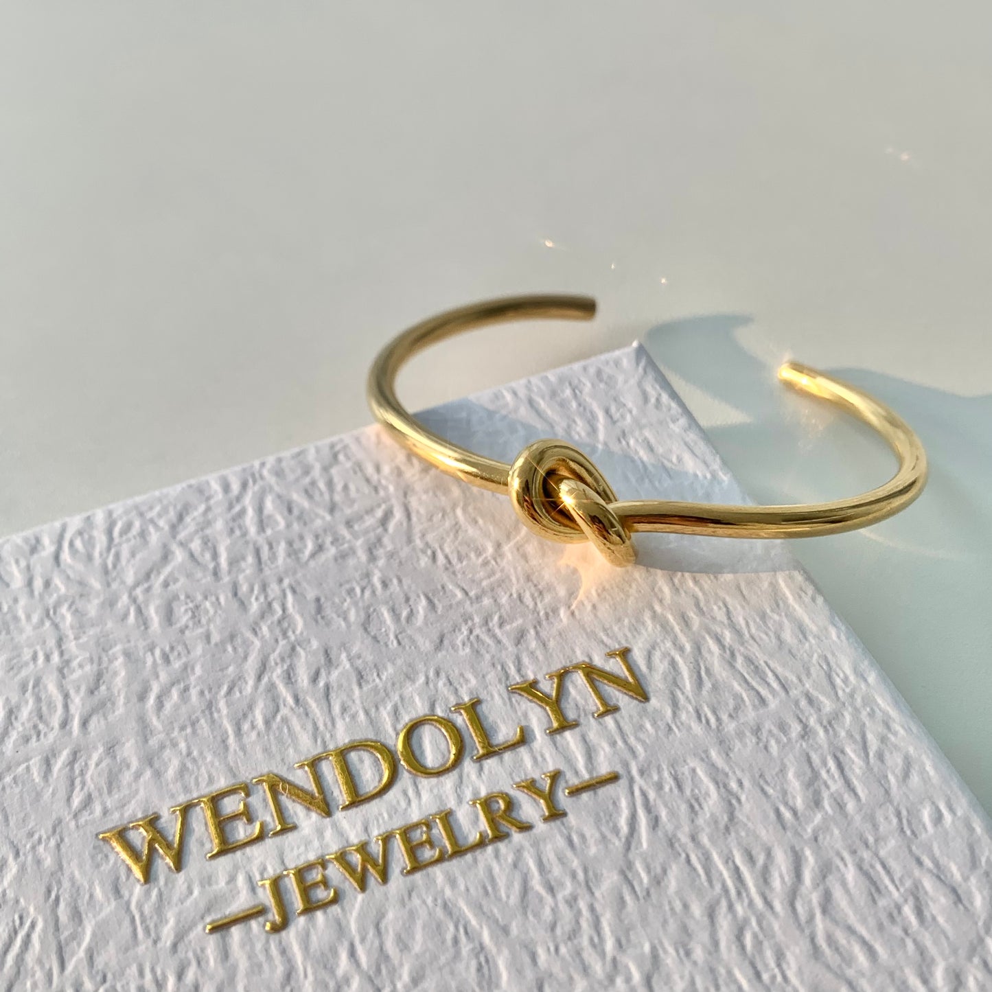 Golden Knot Titanium Bracelet