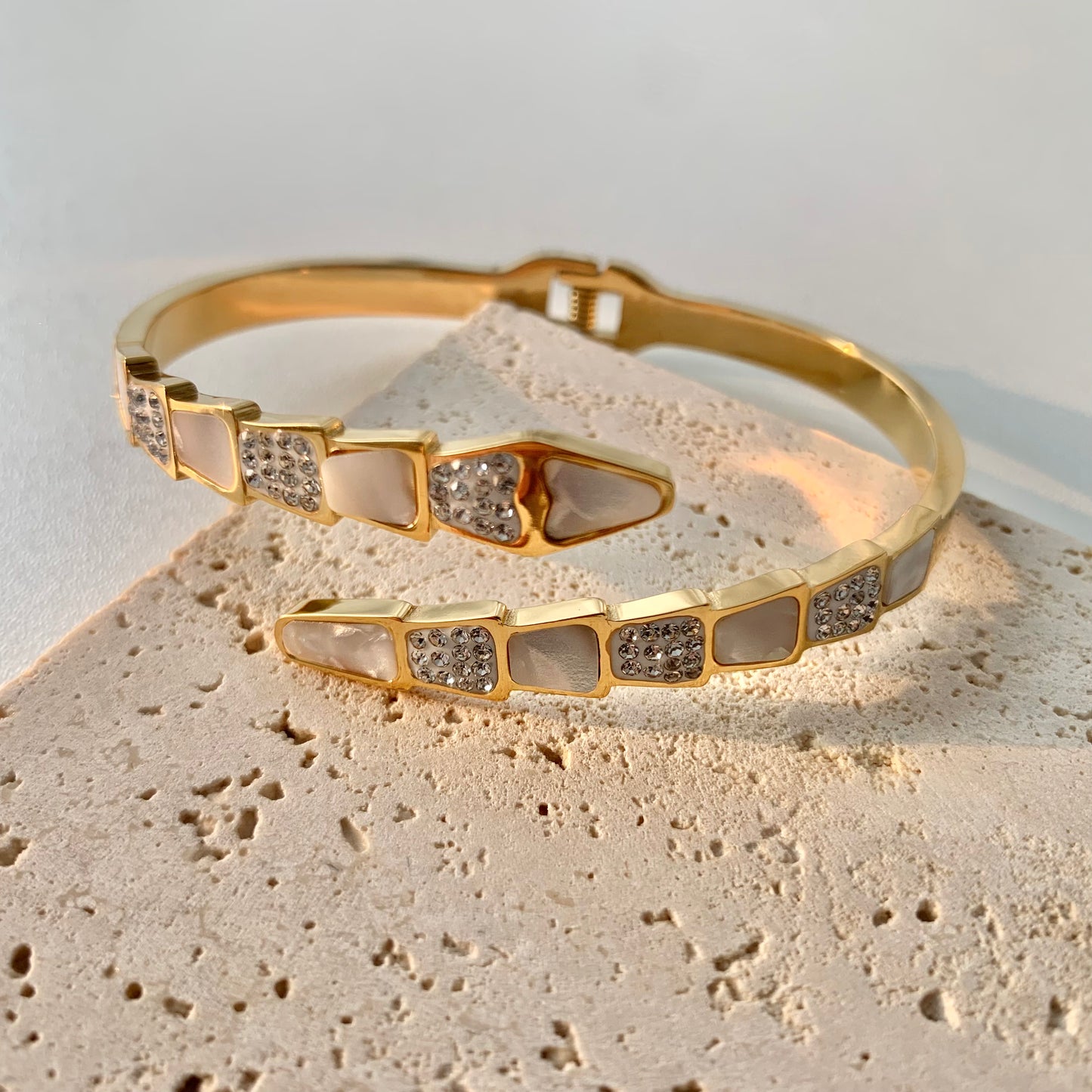 Serpent's Charm Bracelet