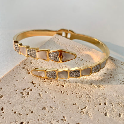 Serpent's Charm Bracelet