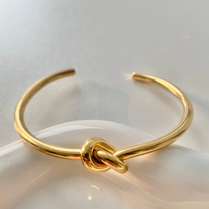 Golden Knot Titanium Bracelet